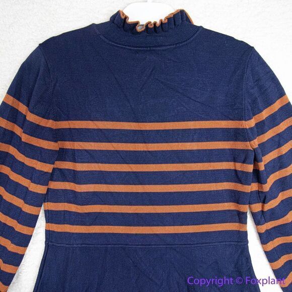 Eliza J Women's Stripped High Neck Knit Dress, plus size 2X - Picture 10 of 15